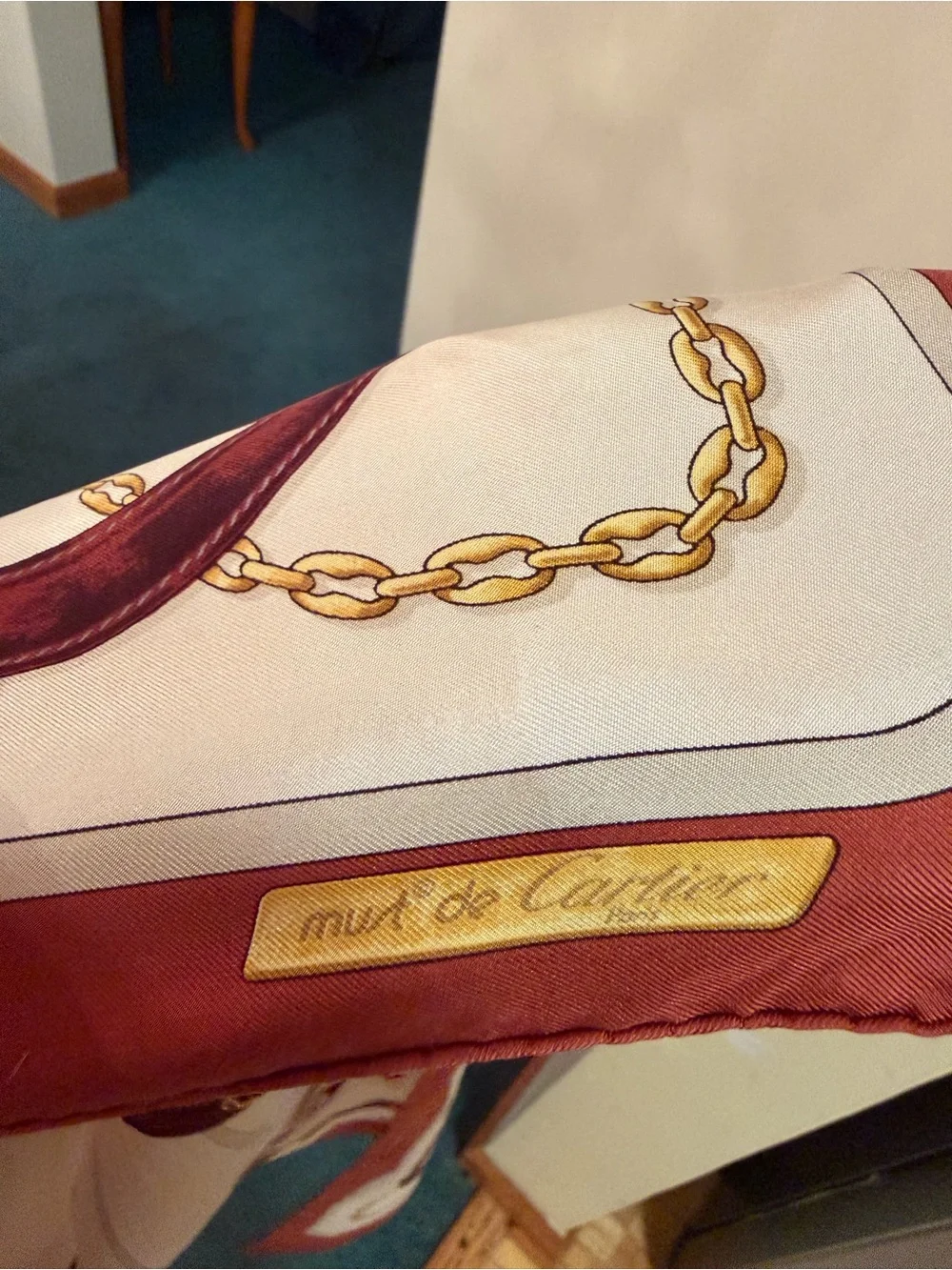 Cartier silk scarf large